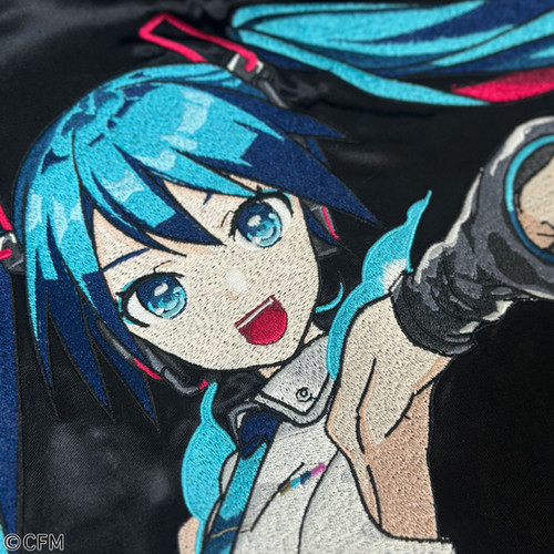 Karakuri Tamashii Hatsune Miku Reversible Sukajan Jacket Japan