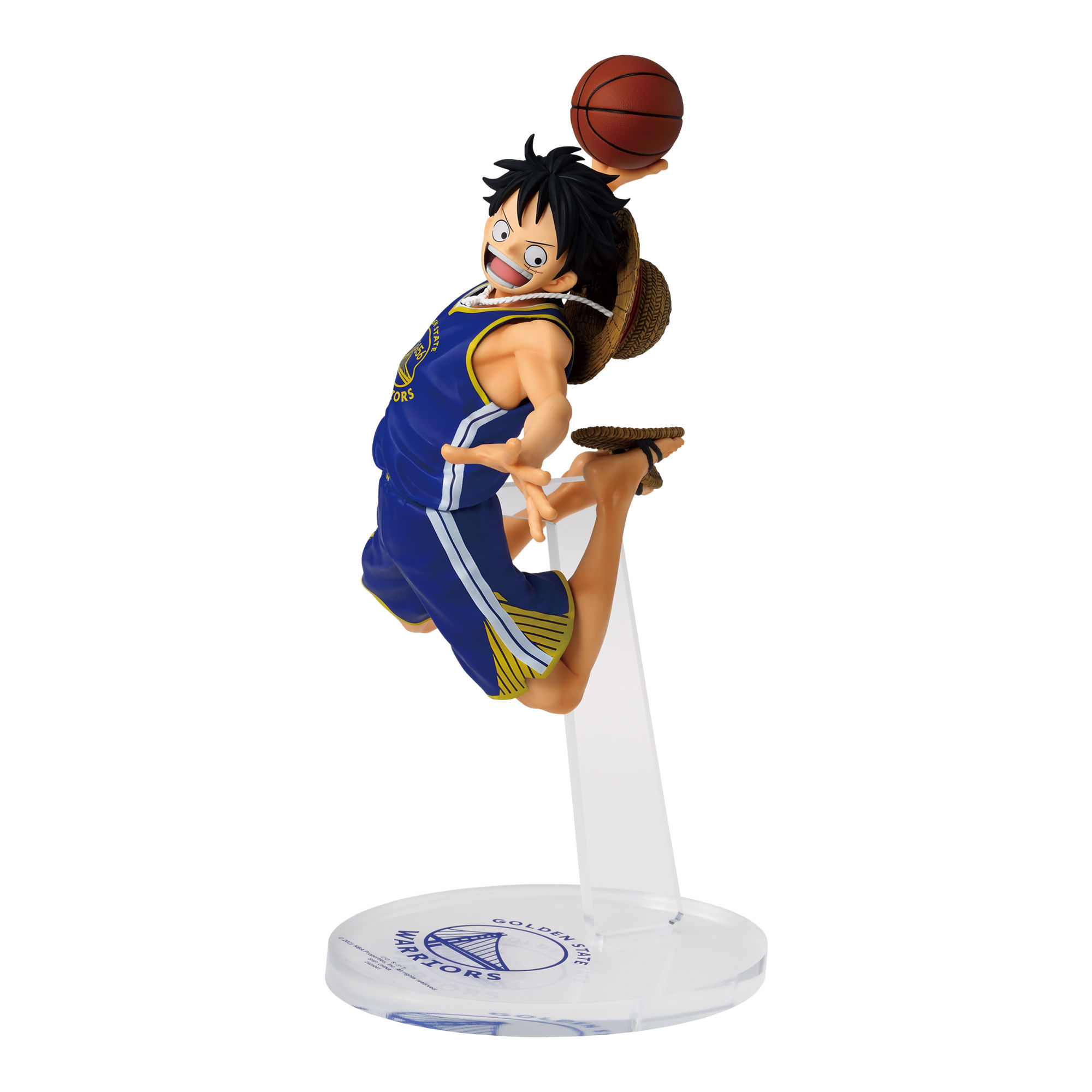 ONE PIECE ×NBA MASTER STARS PIECE THE MONKEY.D.LUFFY GOLDEN STATE WARRIORS