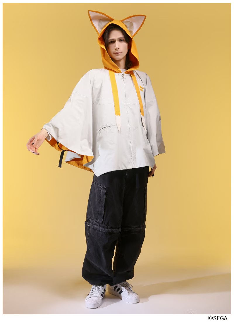 Miniaturbild: Miles "Tails" Prower - Hooded Cape Poncho Jacket Japan version