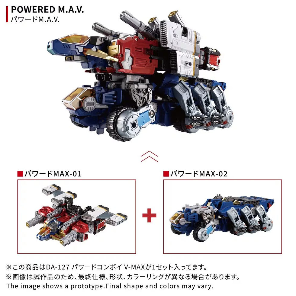 Миниатюра: Diaclone DA-127 Powered Convoy V-MAX Japan version