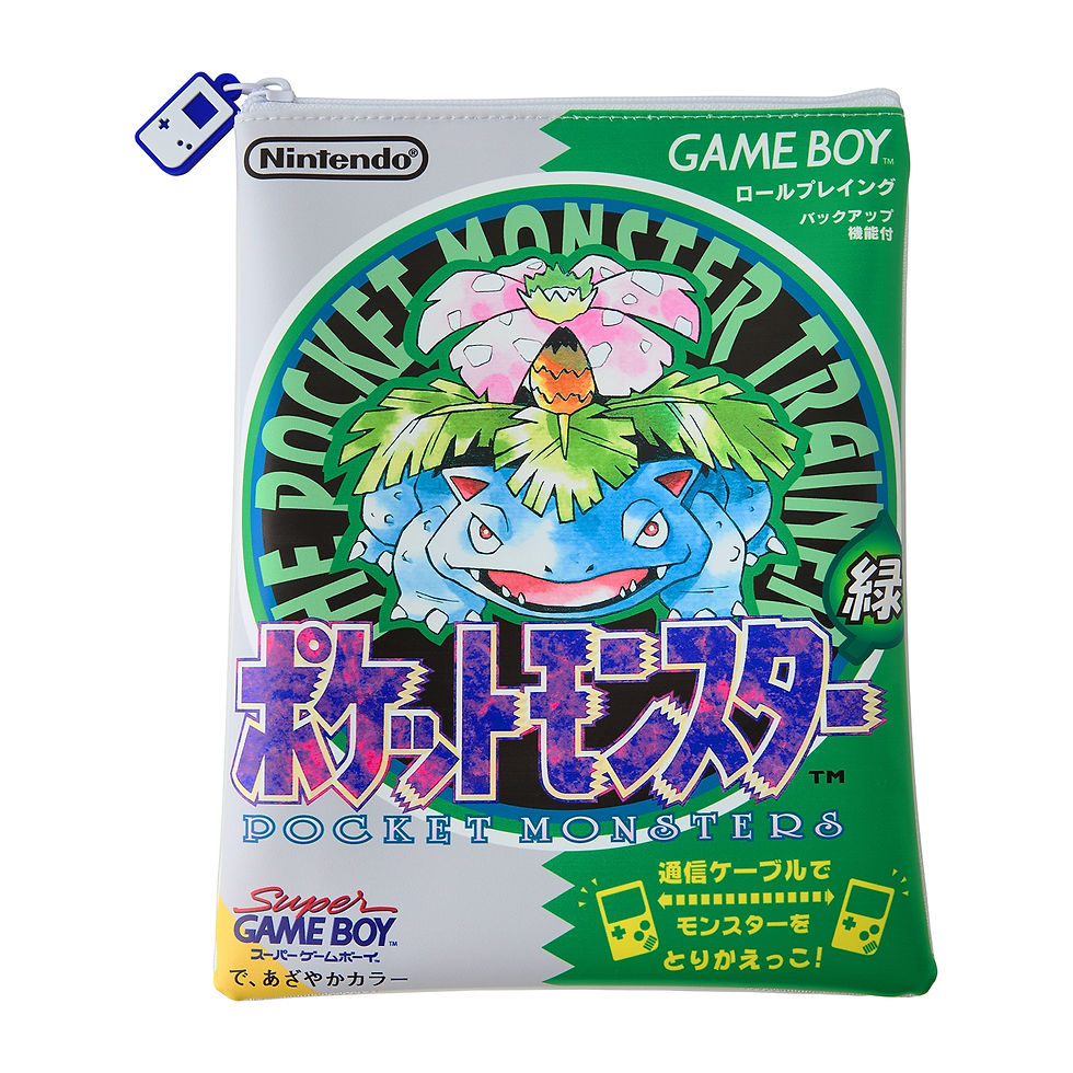 Miniaturbild: T-Shirt in Pouch Pokémon Green - Unisex L Japan version