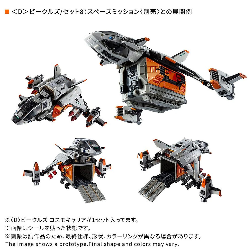 Миниатюра: Diaclone <D> Vehicles Cosmo Carrier Japan version