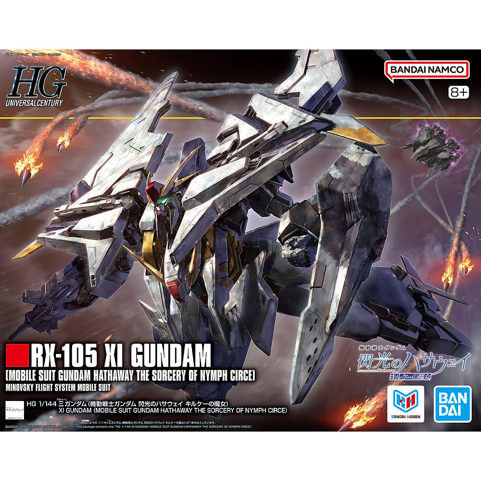 Miniaturbild: HG 1/144 Xi Gundam (Mobile Suit Gundam Hathaway: The Sorcery of Nymph Circe)​​​​