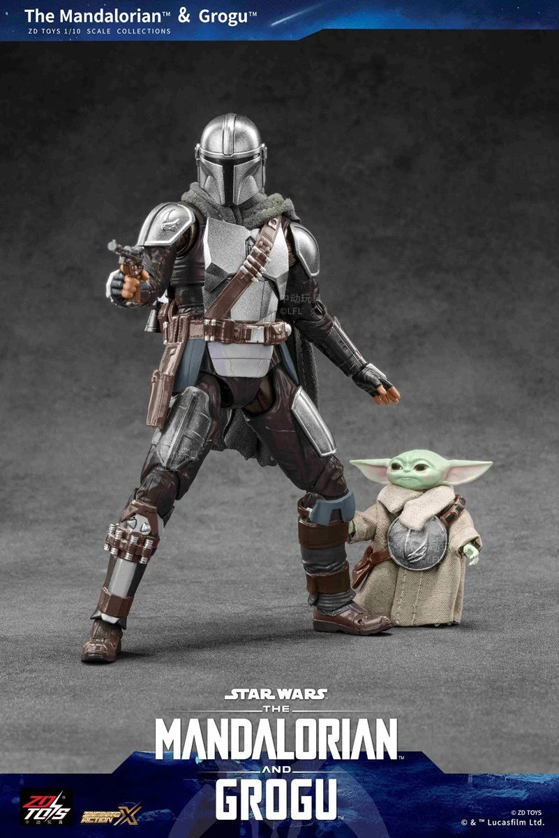 Thumbnail: ZD Toys Infinity Action X Series The Mandalorian & Grogu