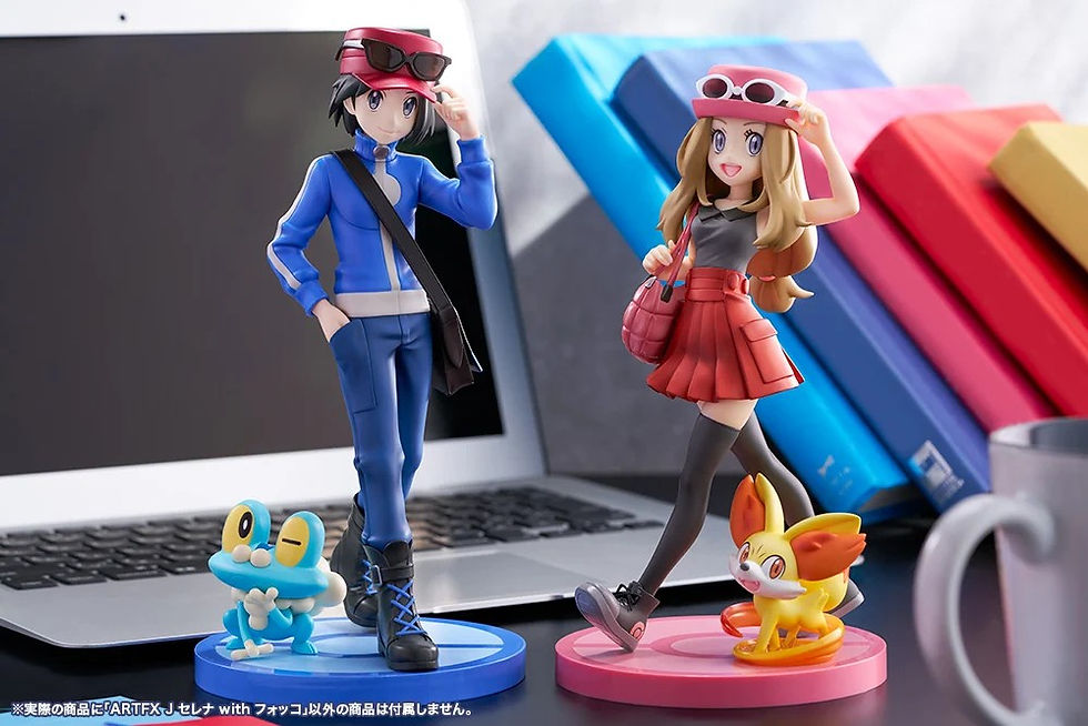 Miniaturbild: KOTOBUKIYA Pokémon SERENA with FOKKO ARTFX J STATUE Japan version
