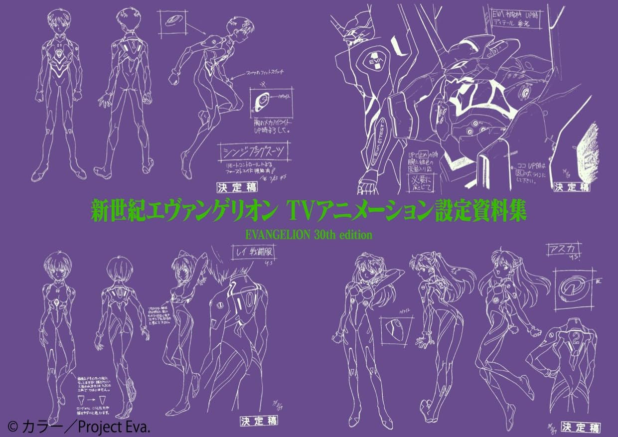 Neon Genesis Evangelion TV Animation Art Book: EVANGELION 30th Edition
