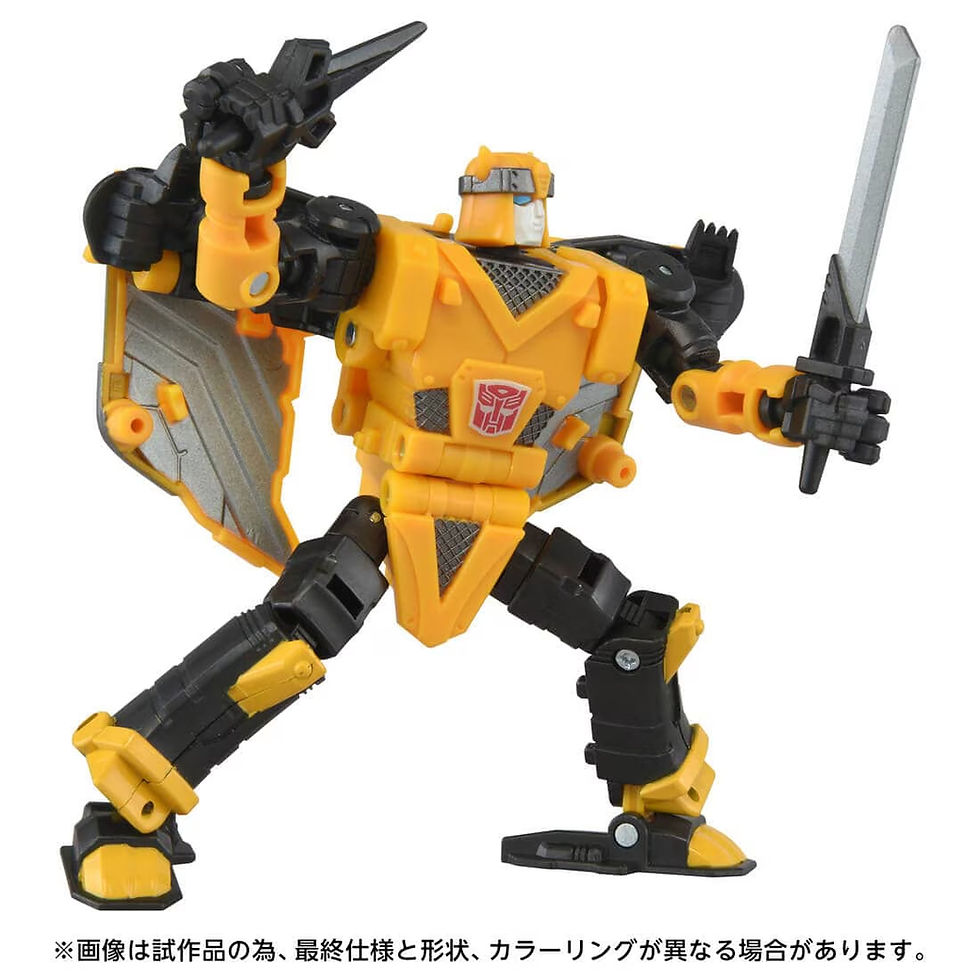Thumbnail: Transformers Timelines Bumblebee & Megatron Japan version