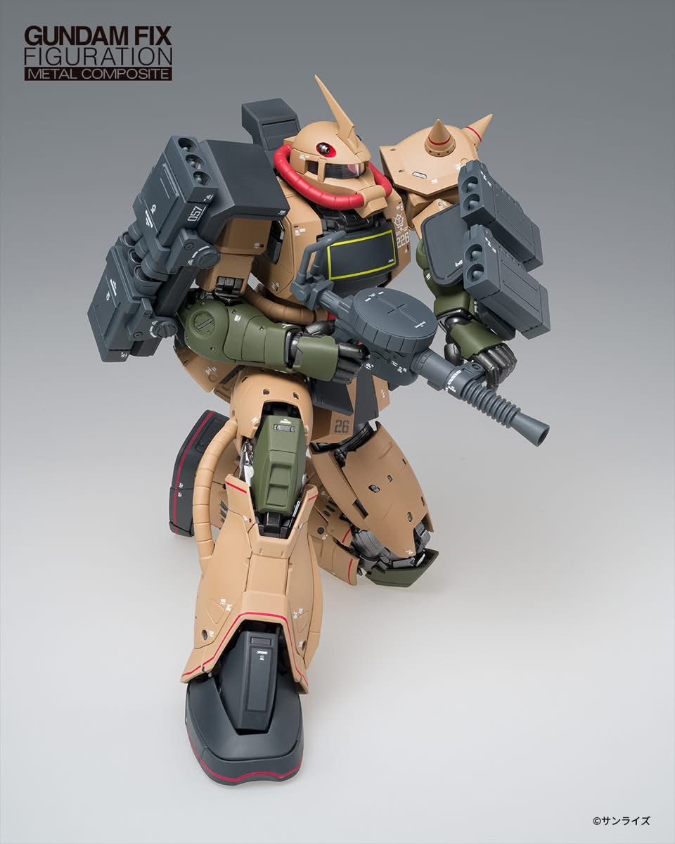 Miniaturbild: GUNDAM FIX FIGURATION METAL COMPOSITE MS-06D Zaku Desert Type Japan version