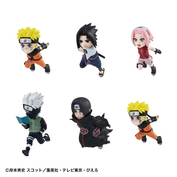 MegaHouse Tobimas NARUTO Shippuden (Set of 6) Japan version
