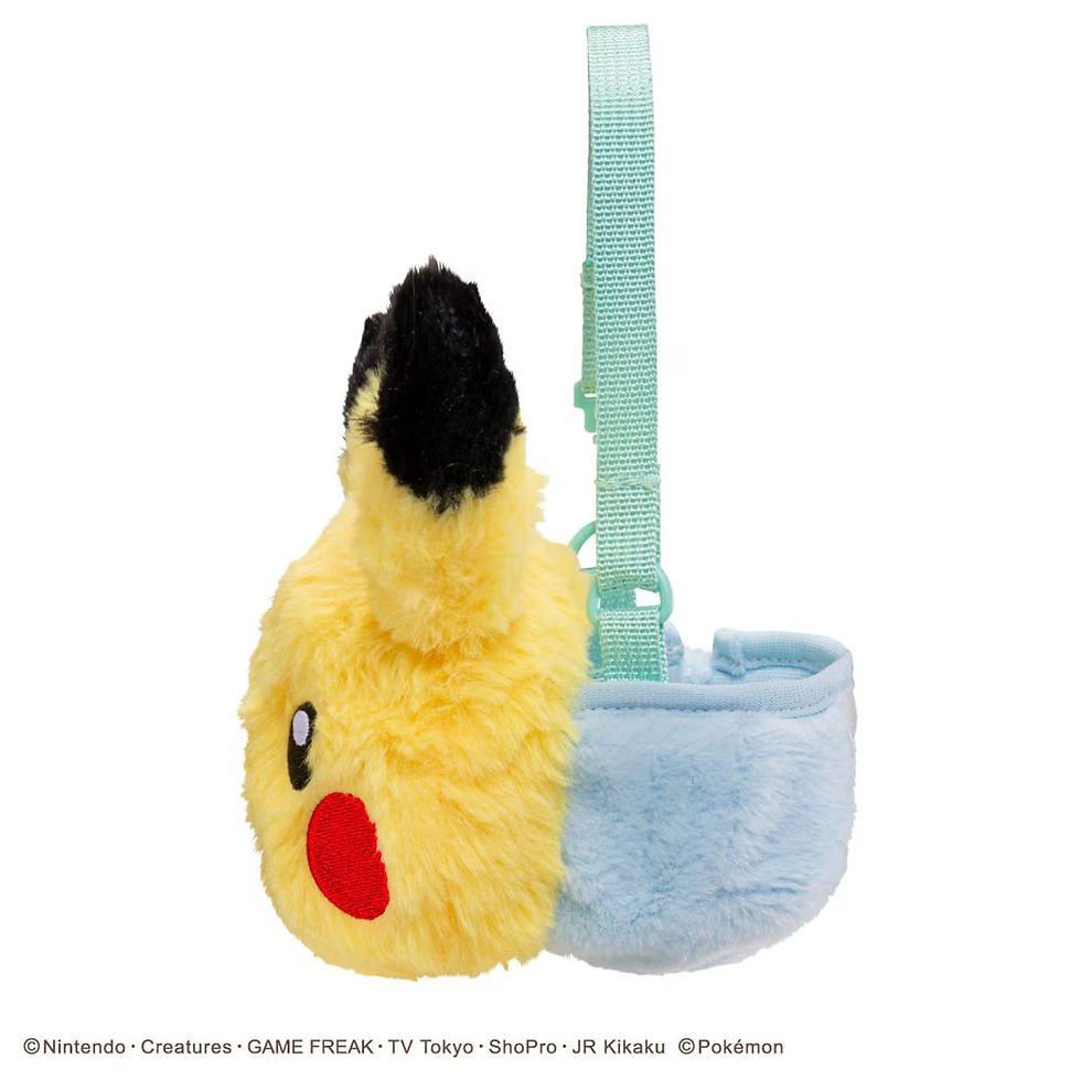 Miniatura: Takara Tomy Pokémon "Poke-Nade" Pikachu Pouch Japan version