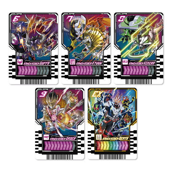 Thumbnail: PREMIUM DX Ride Chemy Trading Card Legend Rider Set Japan version