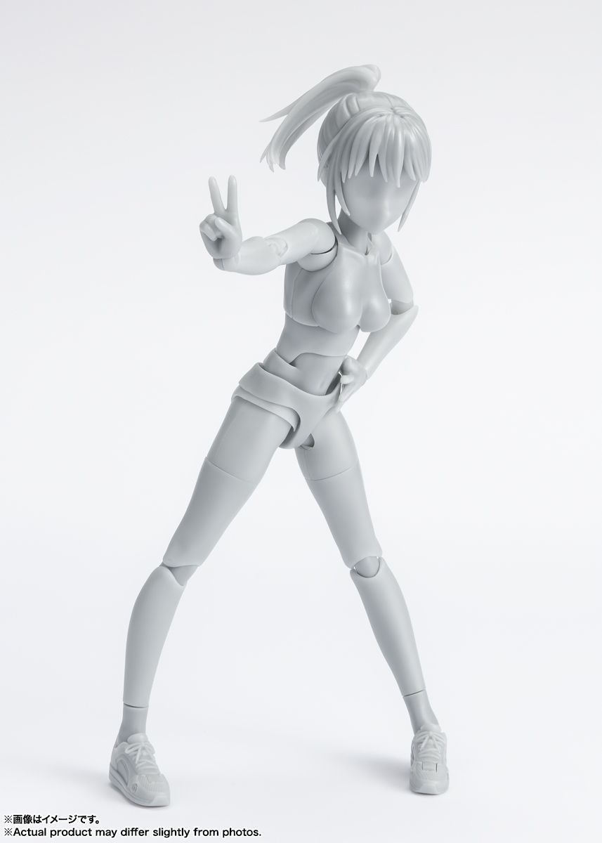 섬네일: S.H.Figuarts Body-chan -School Life- Edition DX SET (Gray Color Ver.)