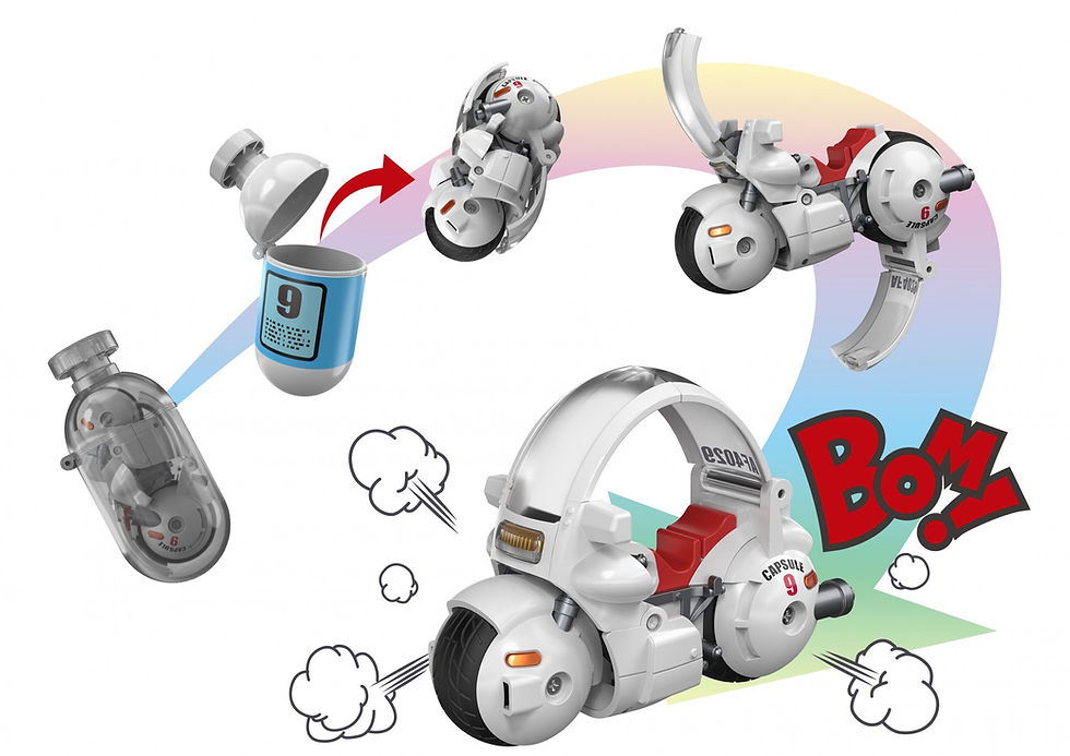 Miniaturbild: CHANGEARTS Hoipoi Capsule No. 9 Bulma's Motorcycle Japan version