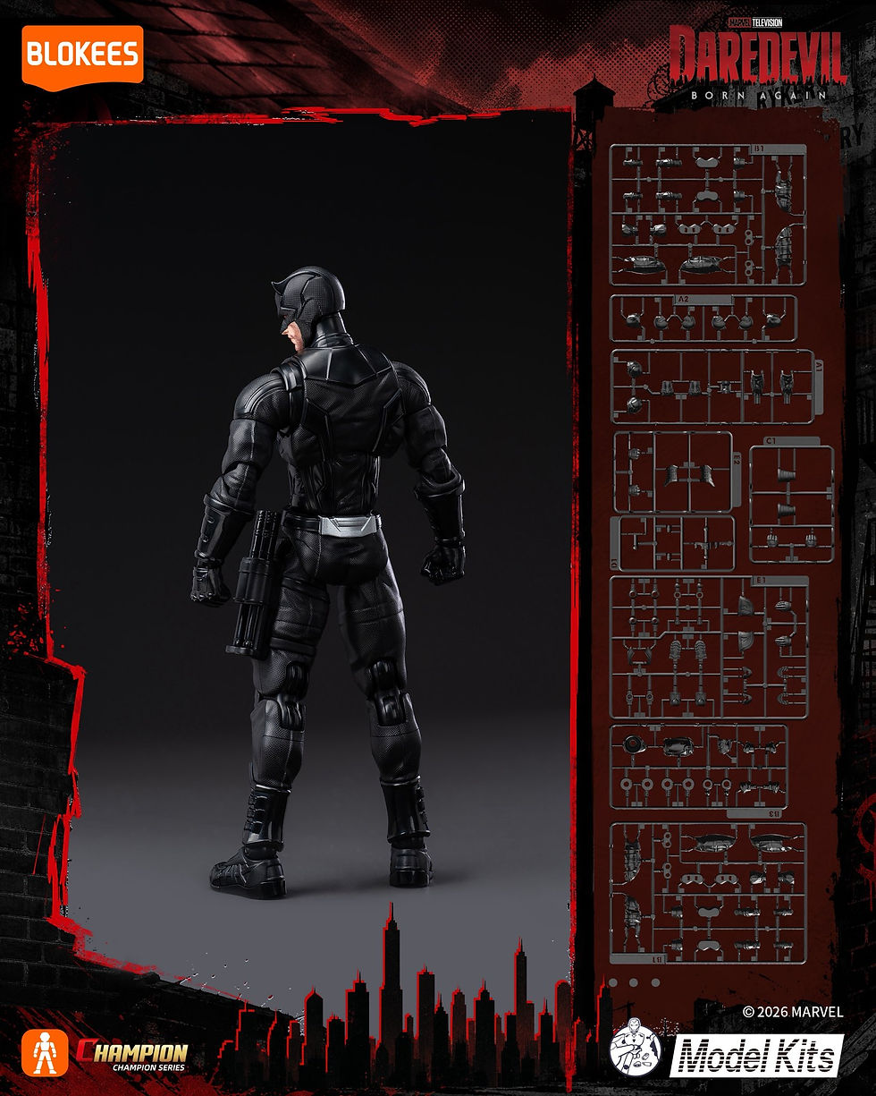 Miniatura: Blokees Marvel Heroes Champion Class 14: Born Again Daredevil