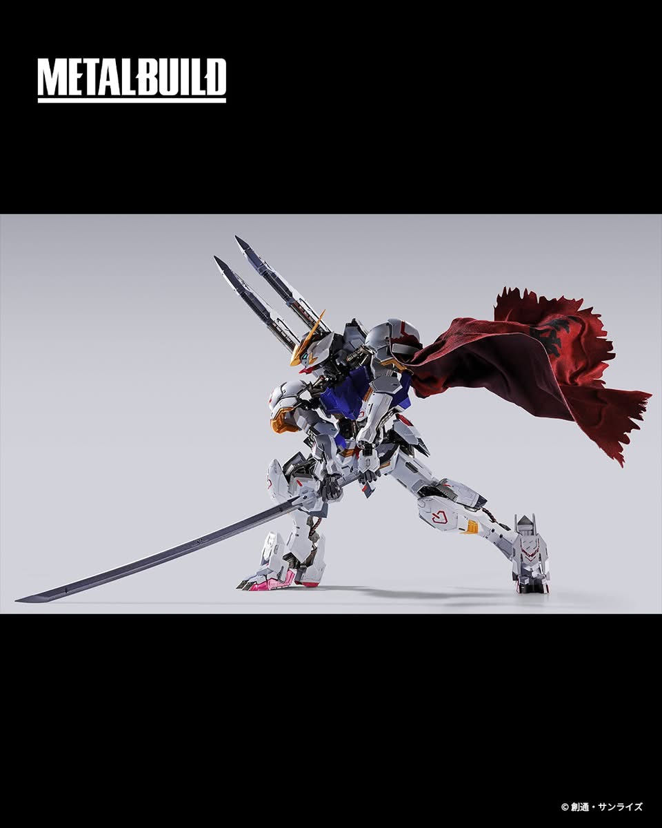 섬네일: METAL BUILD Gundam Barbatos (4th Form) + Boomerang Mace Japan version