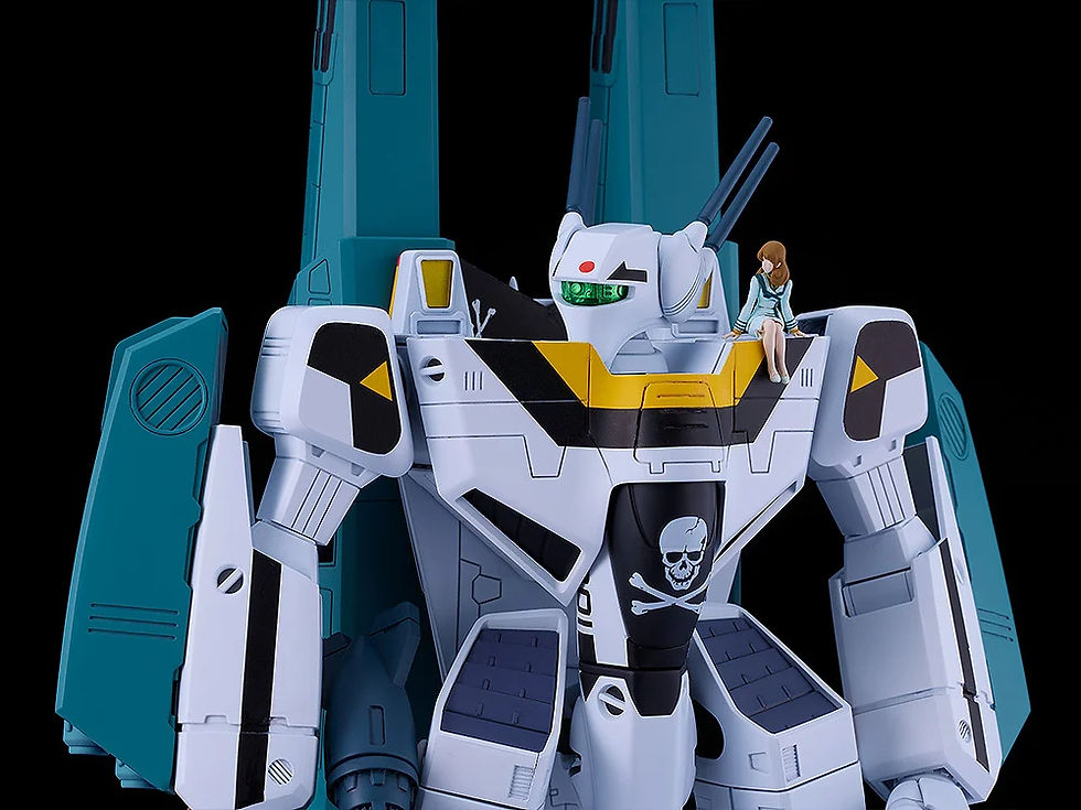Miniaturbild: PLAMAX PX19 1/72 VF-1S Super Battroid Valkyrie Roy Focker Special Japan version