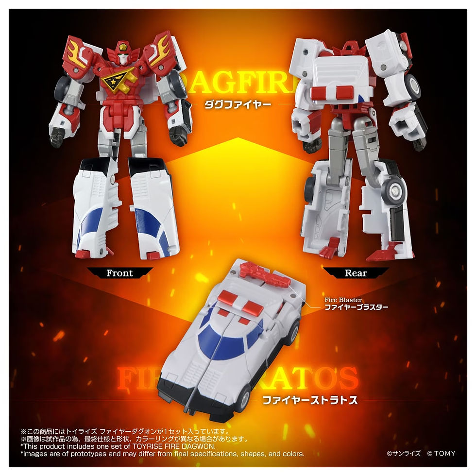 縮圖：TOYRISE FIRE DAGWON Japan version