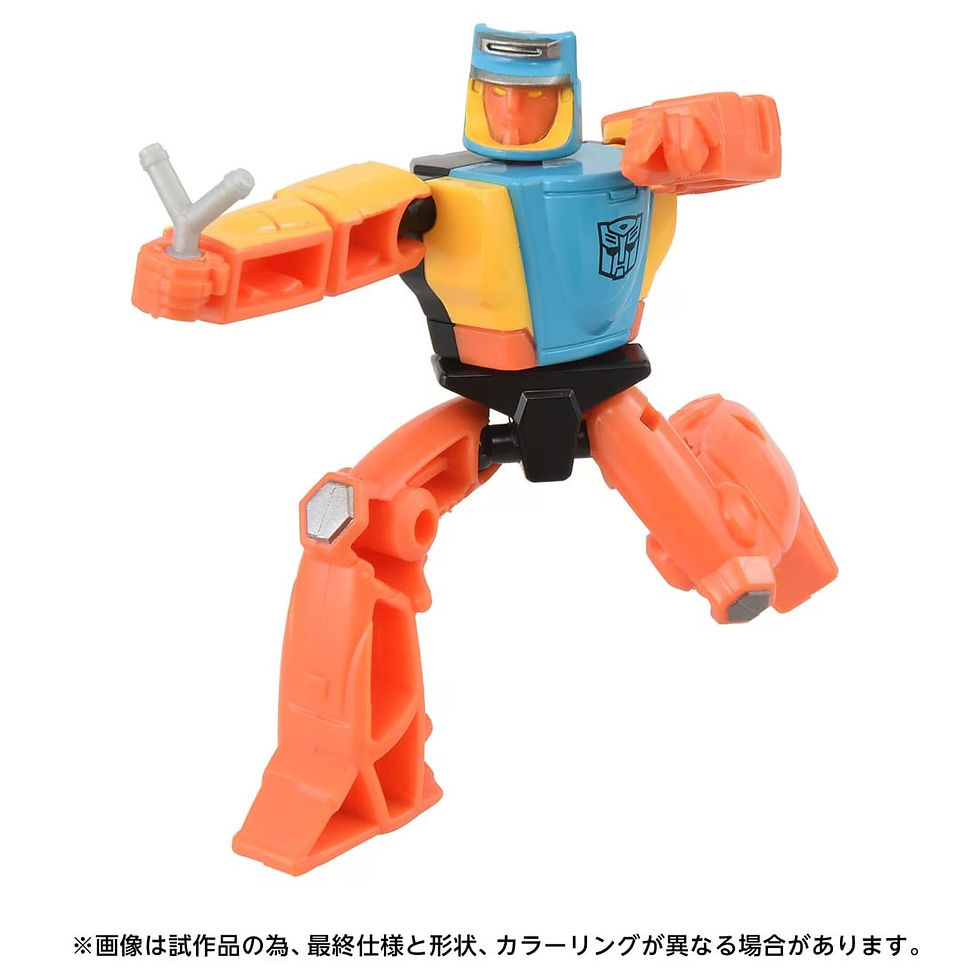 Thumbnail: Transformers AOTP-09 Grimlock (G2 Universe) & Wheelie Japan version