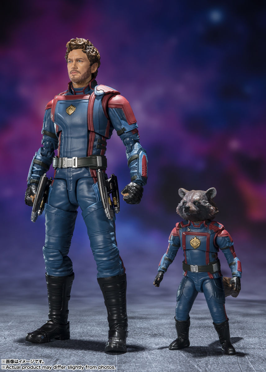 S.H.Figuarts Star Lord & Rocket Raccoon (Guardians of the Galaxy: Volume 3)