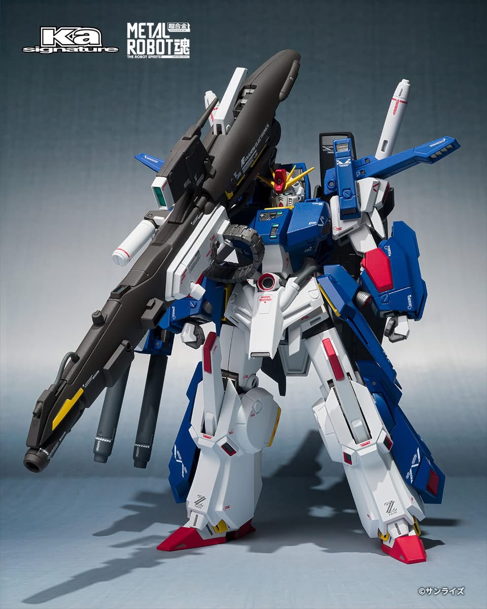 Miniature : METAL ROBOT SPIRITS (Ka signature) Full Armor Parts Set for Enhanced ZZ Gundam