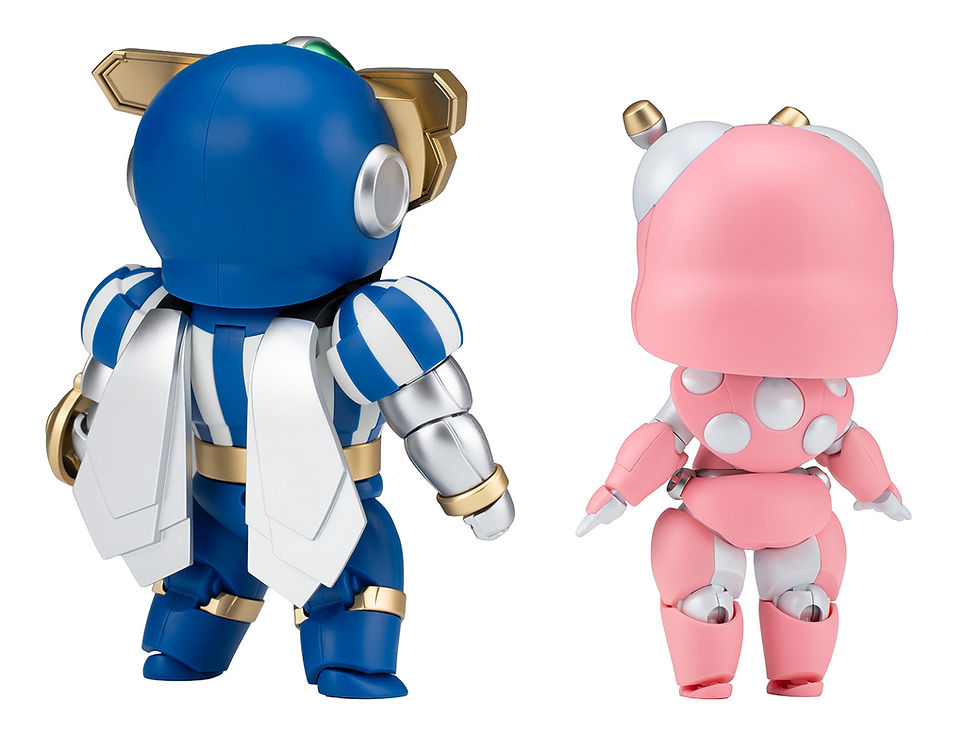 Miniatura: WAVE Captain Tomborg & Tentrina Set Japan version