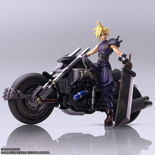 FINAL FANTASY VII BRING ARTS Cloud Strife & Hardy-Daytona Japan version