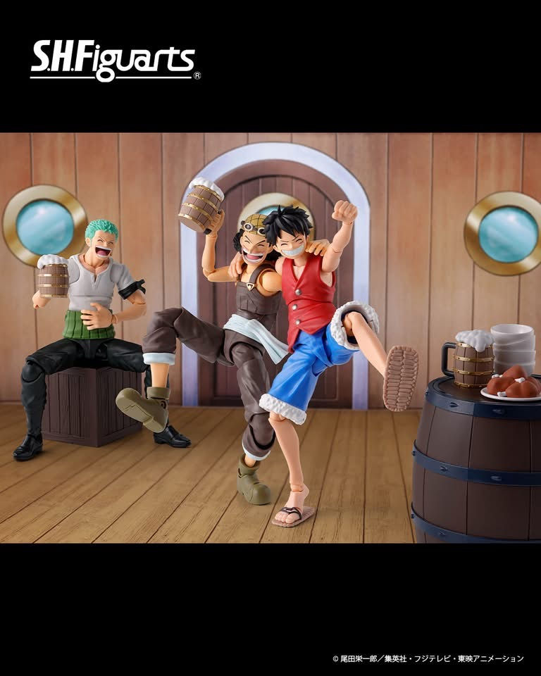 Miniaturbild: S.H.Figuarts Party Set -The Straw Hat Crew- Japan version