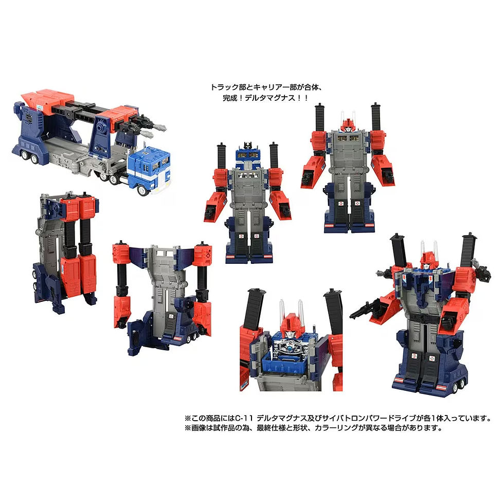 Miniaturbild: Transformers Missing Link C-11 Delta Magnus Japan version