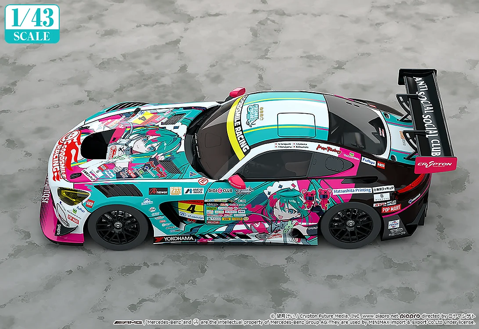 Thumbnail: 1/43 Good Smile Hatsune Miku AMG 2025 Season Opening Ver. Japan version