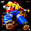 Миниатюра: POSE+ METAL HEAT Series Getter Poseidon Getter Robo Armageddon Ver.