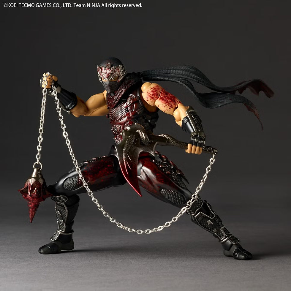 Miniatura: Revoltech Amazing Yamaguchi Ryu Hayabusa Bloodstained Ver.