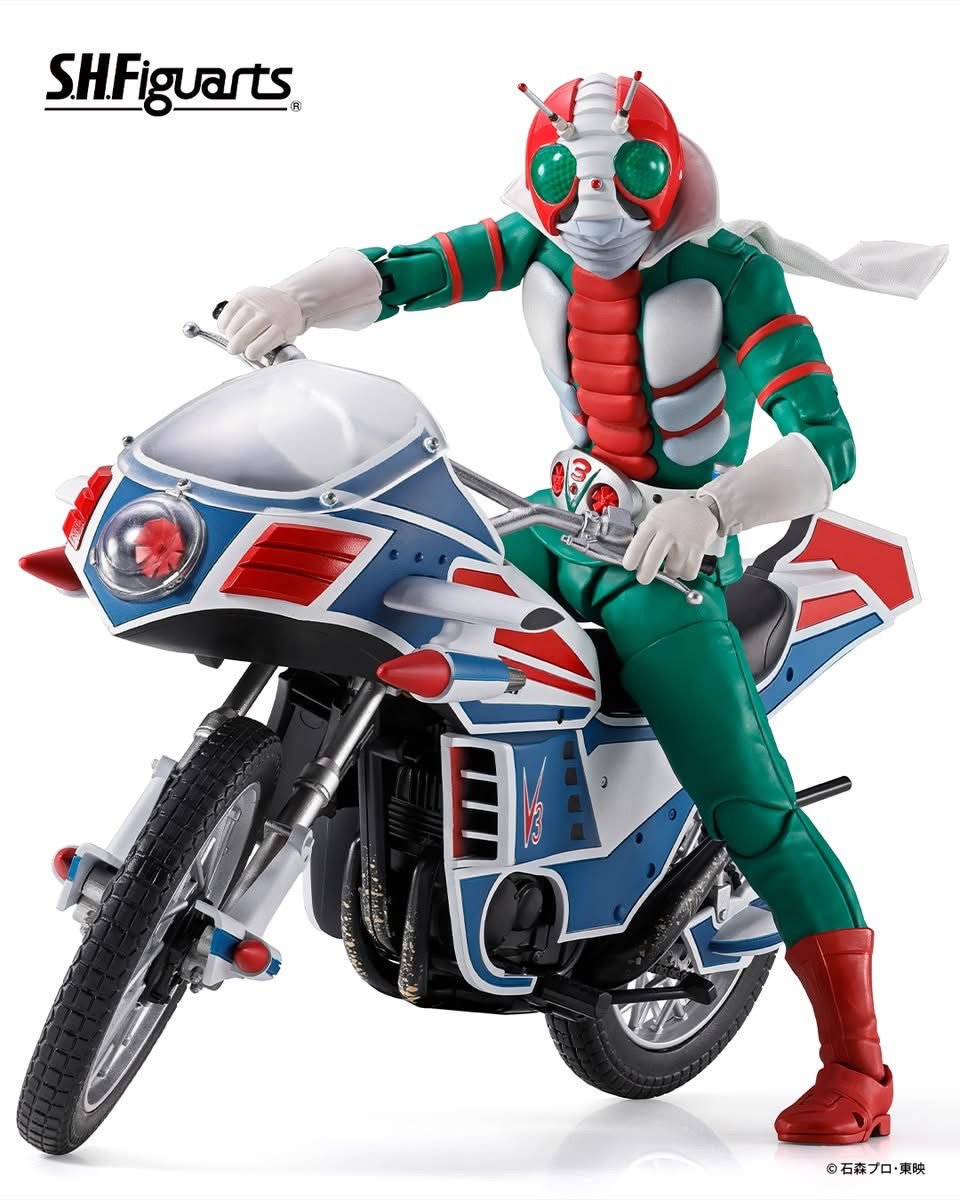 섬네일: S.H.Figuarts Hurricane Legendary Showa Kamen Riders Edition Japan version