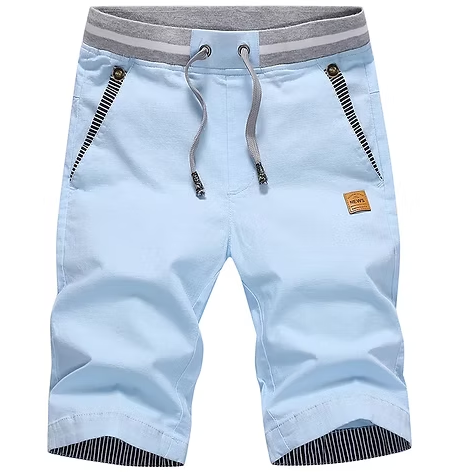 Miniatura: Linen Mens Shorts Newest Summer Casual Shorts Men Cotton Fashion Men Short