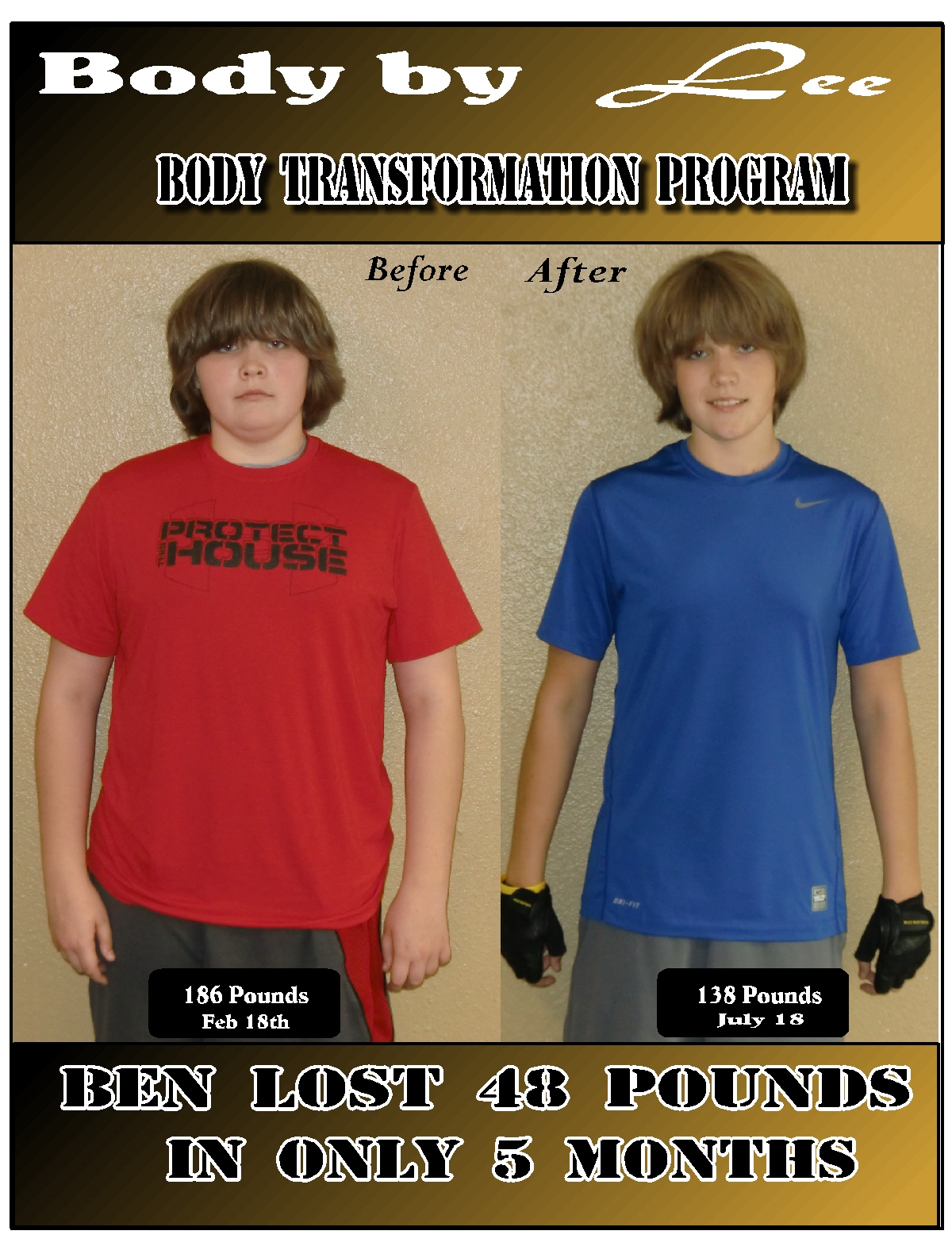 Before & After Ben Pile 2