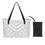 Thumbnail: Shopping Tote Bag With Black Mini Purse