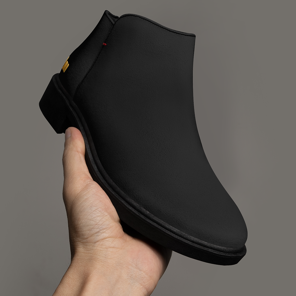 Thumbnail: DAFENGA NYC Men's Zipper Boots