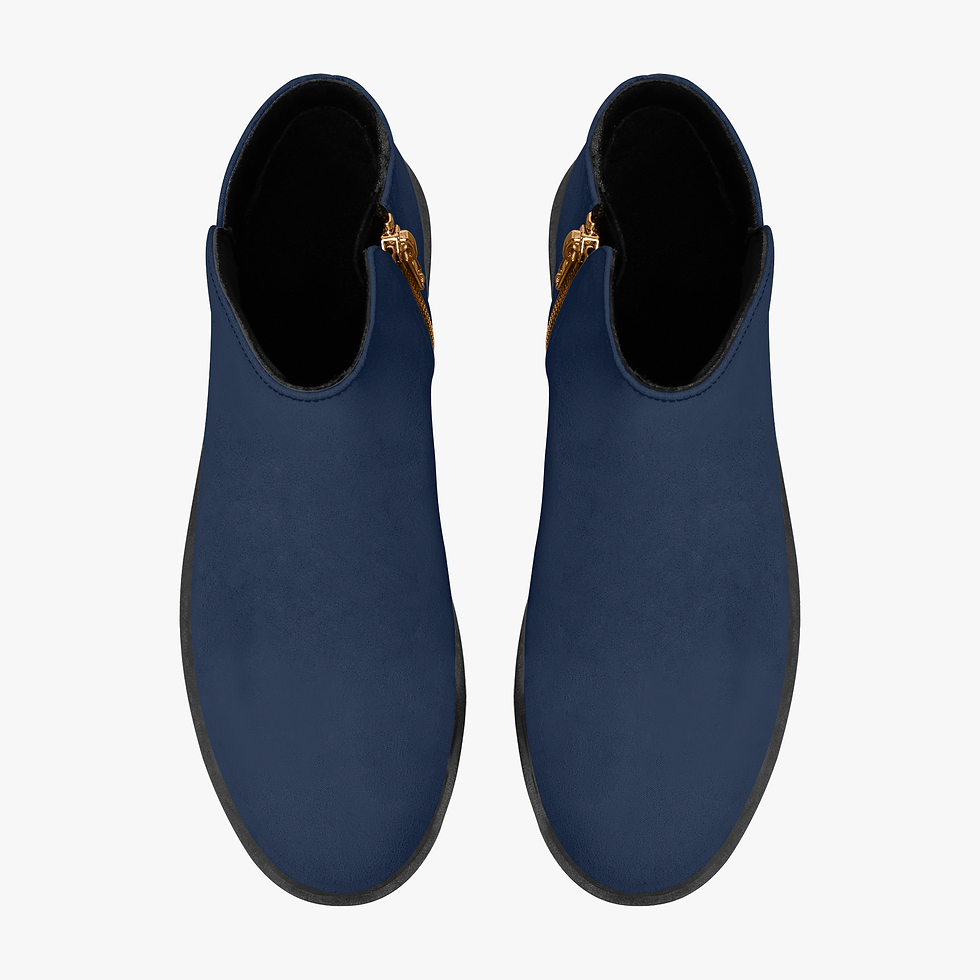 Thumbnail: DAFENGA NYC Men's Zipper Boots
