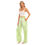 Thumbnail: All-Over Print Women's Waist Fungus Edge Wide-leg Pants