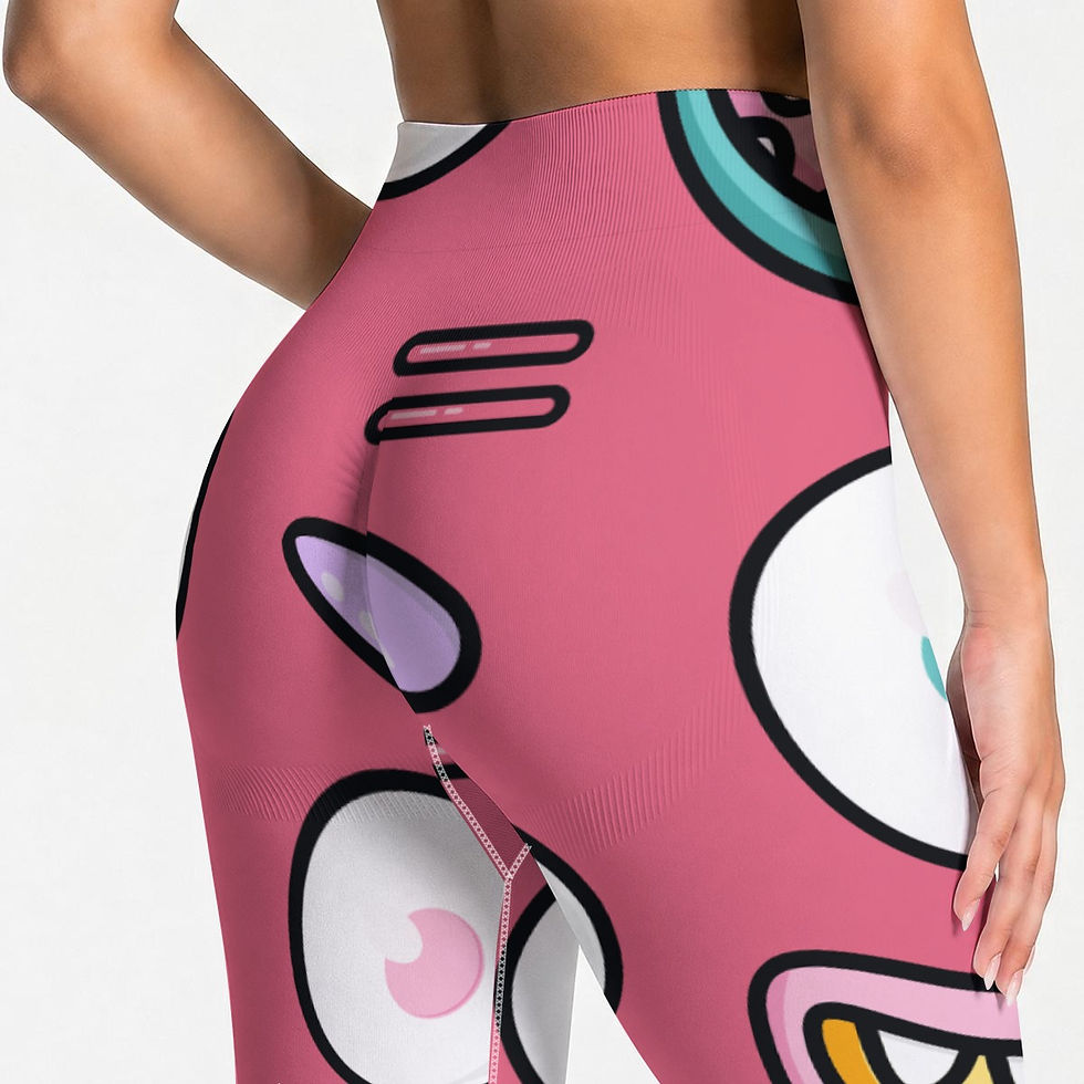 Thumbnail: DAFENGA NYC Women's Seamless High Waisted Butt-Lifting Leggings