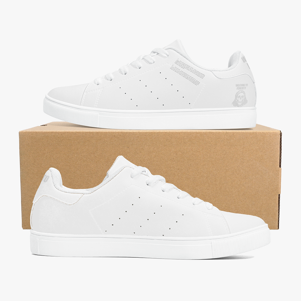 Thumbnail: DAFENGA NYC ' Fear City' Low-Top Leather Sneaker