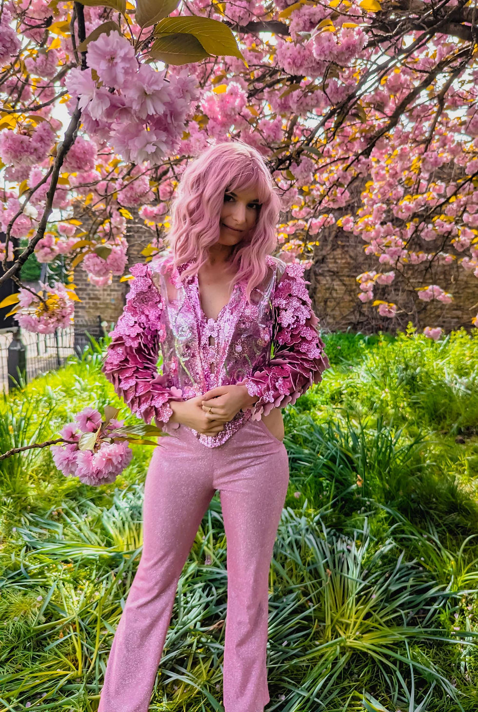 Thumbnail: Sakura Glitter PVC Jacket