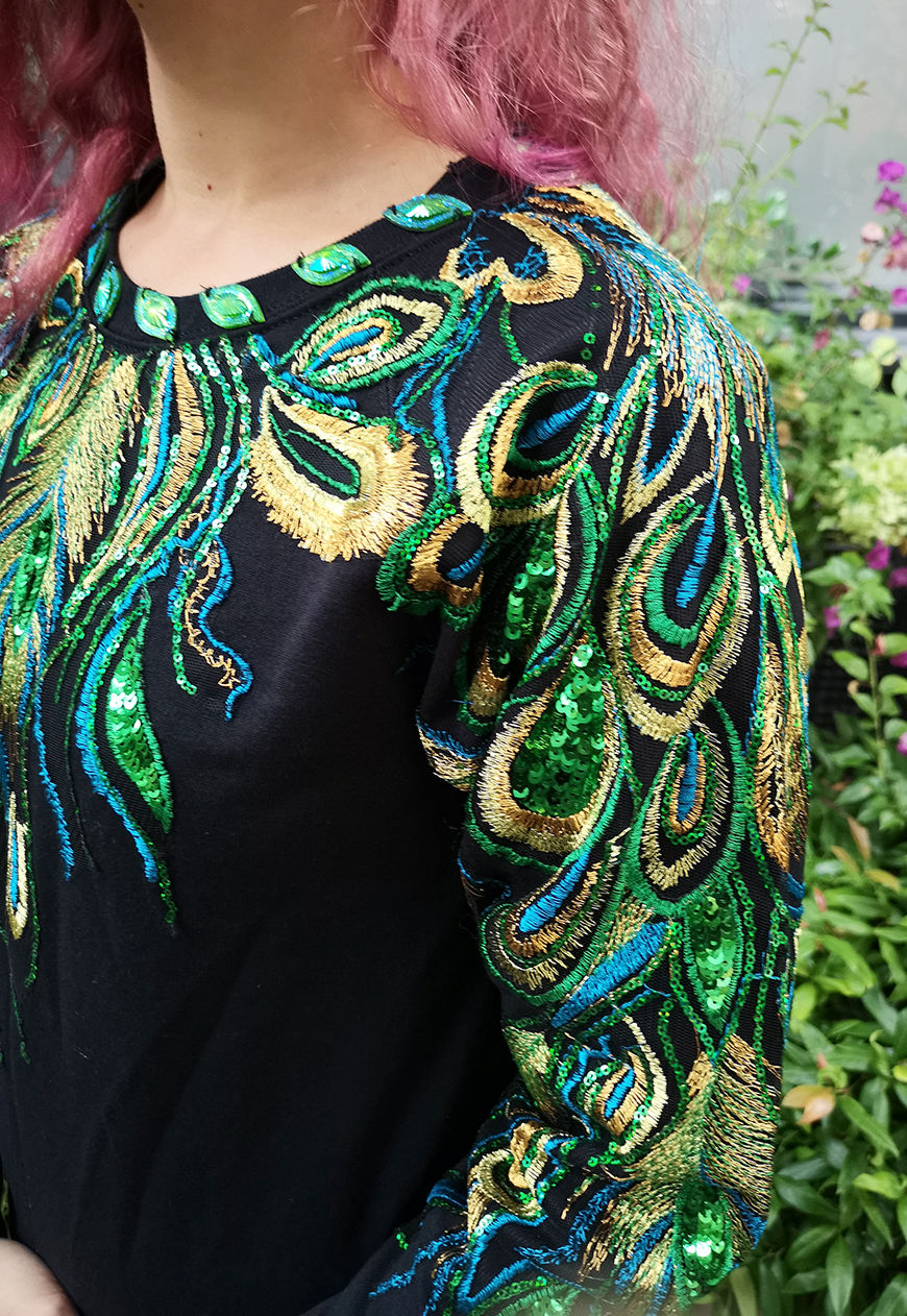 Thumbnail: Green Peacock Jumper