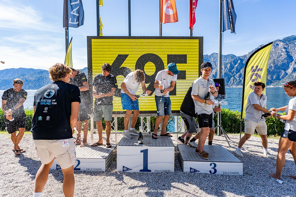 Champagne is for the podium