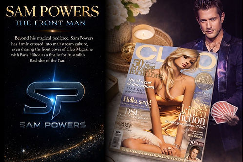 Sam Powers Cleo magazine.JPG