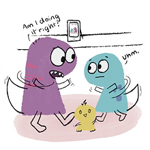 All My Love interior spot illustration