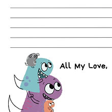 Letter Template for All My Love