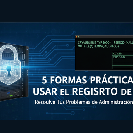5 formas prácticas (y muy “de la vida real”) de exprimir el Audit Journal (QAUDJRN) en IBM i