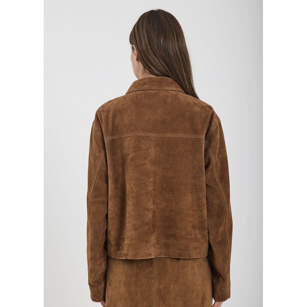 Thumbnail: Norr - Suede Jacket