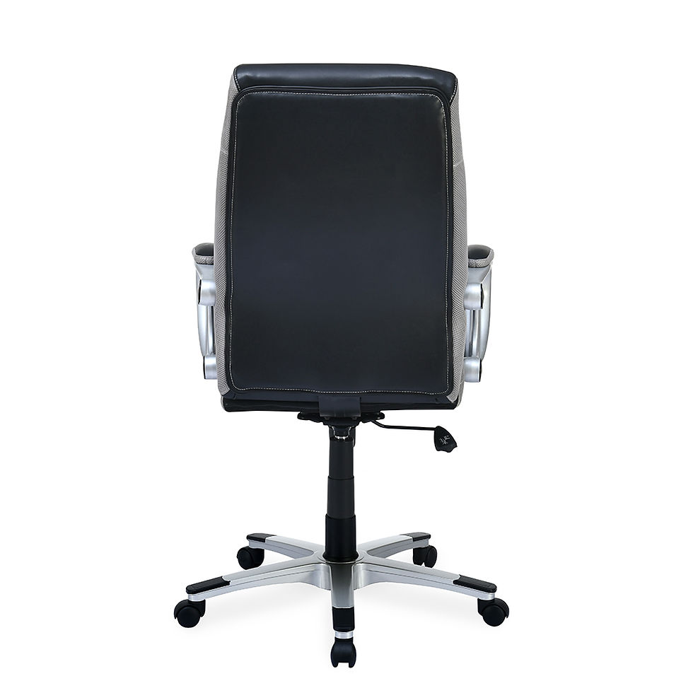 Thumbnail: Nilkamal Travis High Back Office Chair Black Grey