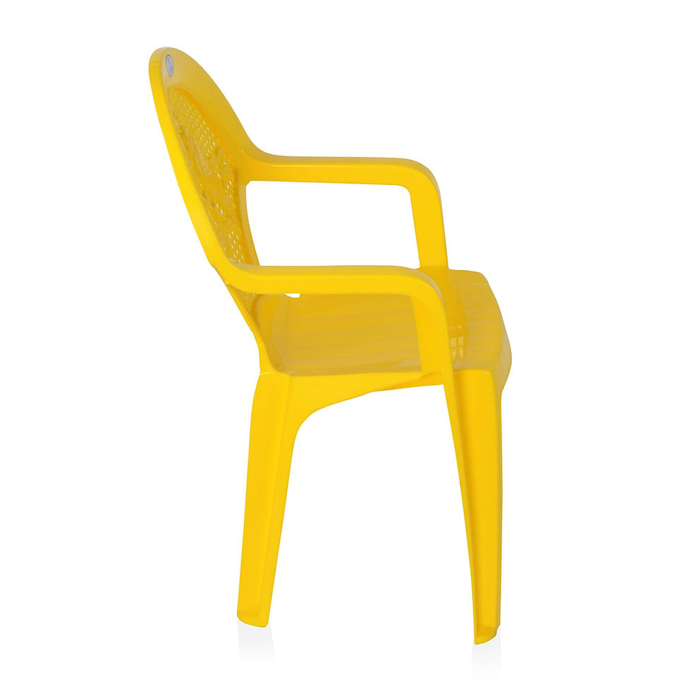 Thumbnail: Nilkamal Toy CHR 5015 Plastic Kids Arm Chair Mango Yellow
